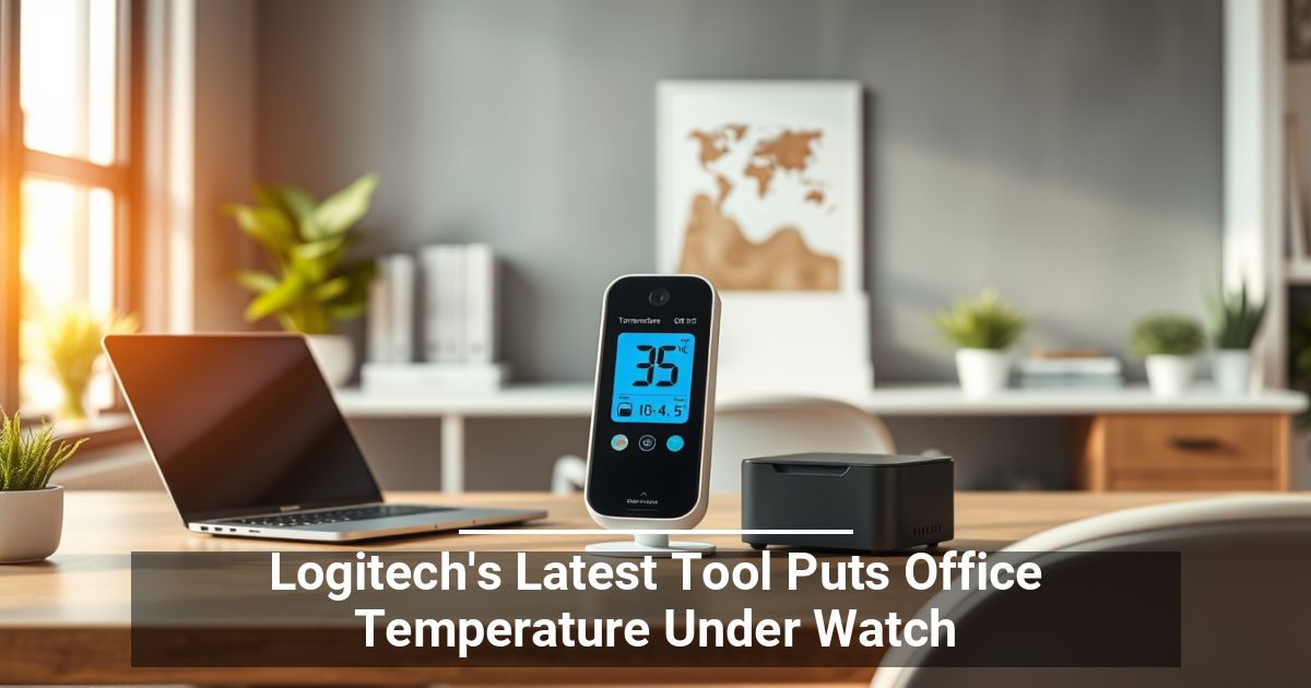 Logitech’s Latest Tool Puts Office Temperature Under Watch